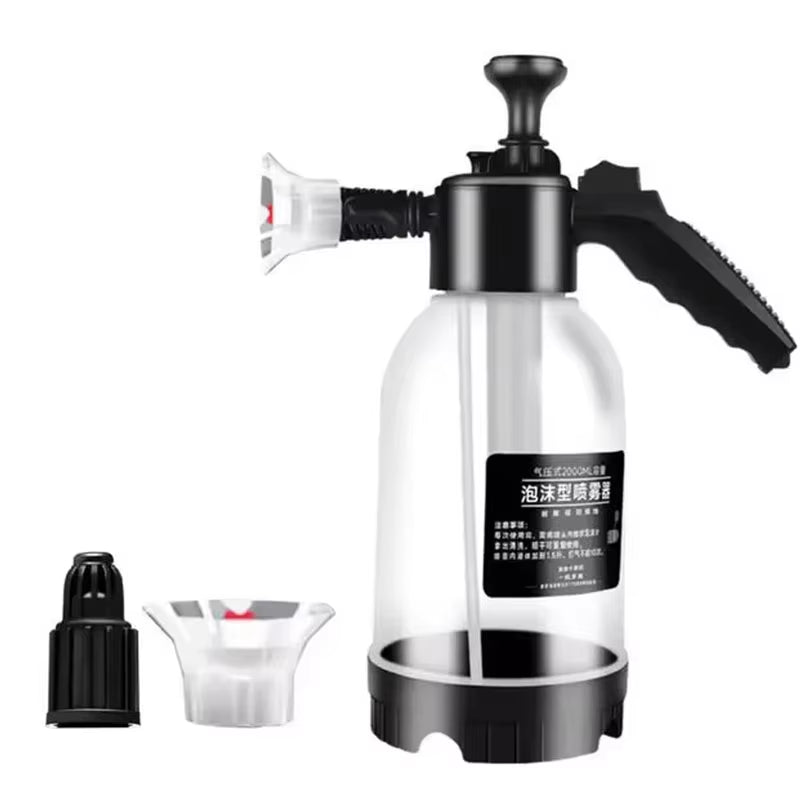 Pulvérisateur à mousse pour lavage auto, blanc, modèle A