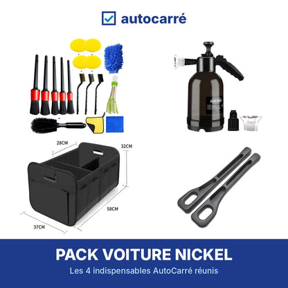 Pack Voiture Nickel AutoCarré : les 4 indispensables